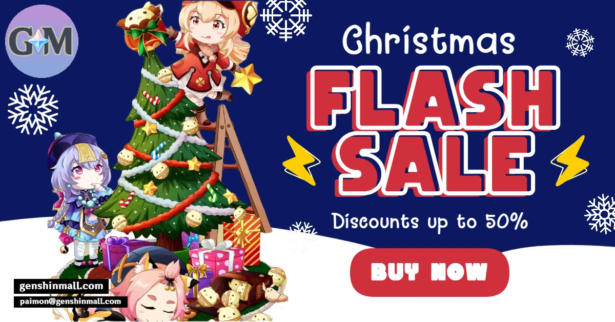 Genshin Mall 2023 Christmas Flash Sale