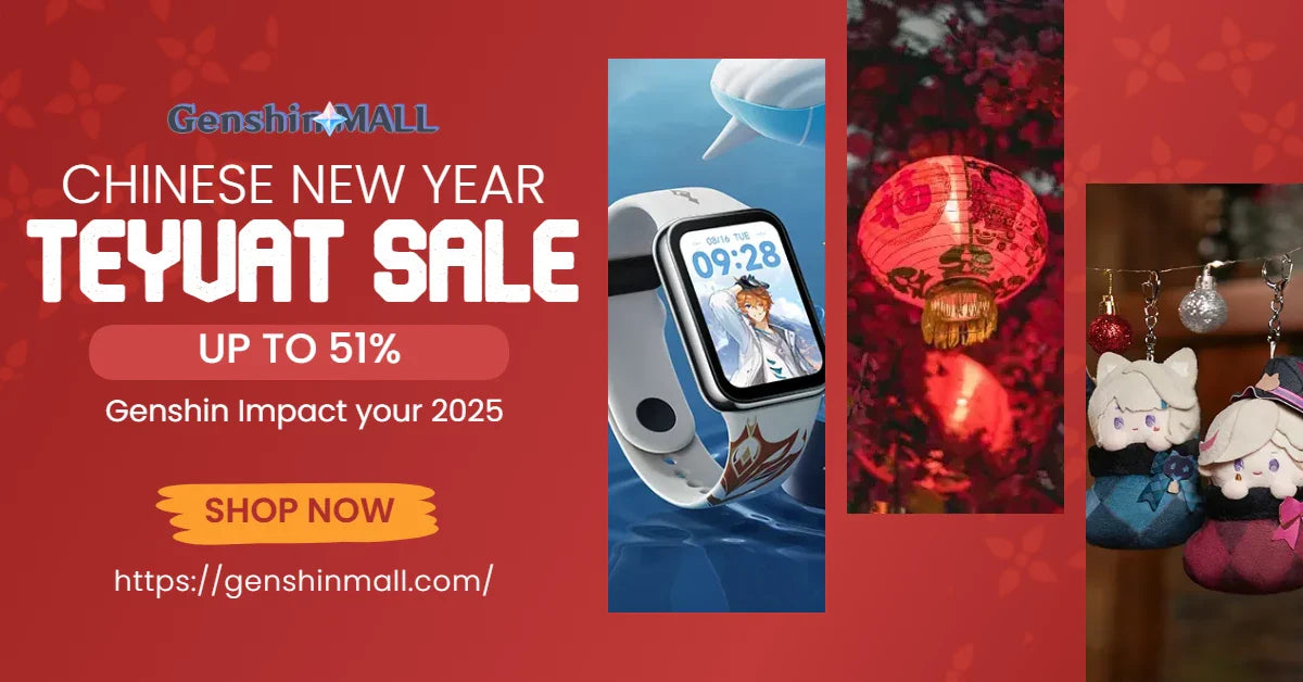 Genshin Mall 2025 Chinese New Year Sale