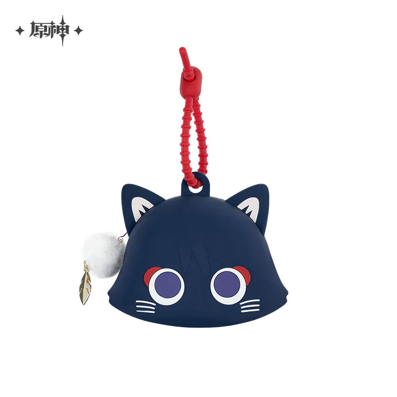 Genshin Impact Wanderer Fairy tale Cat Series Silicone mini storage bag