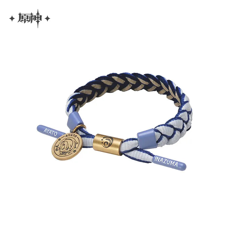 Genshin Impact Character Woven Wrist Cord | Wristband | Wrist Charm Bracelet