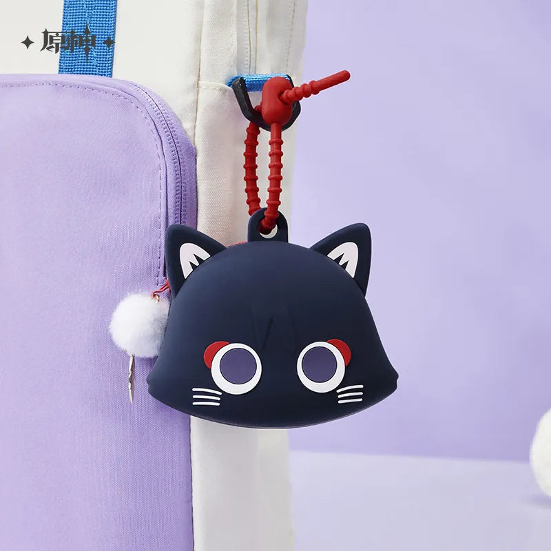 Genshin Impact Wanderer Fairy tale Cat Series Silicone mini storage bag