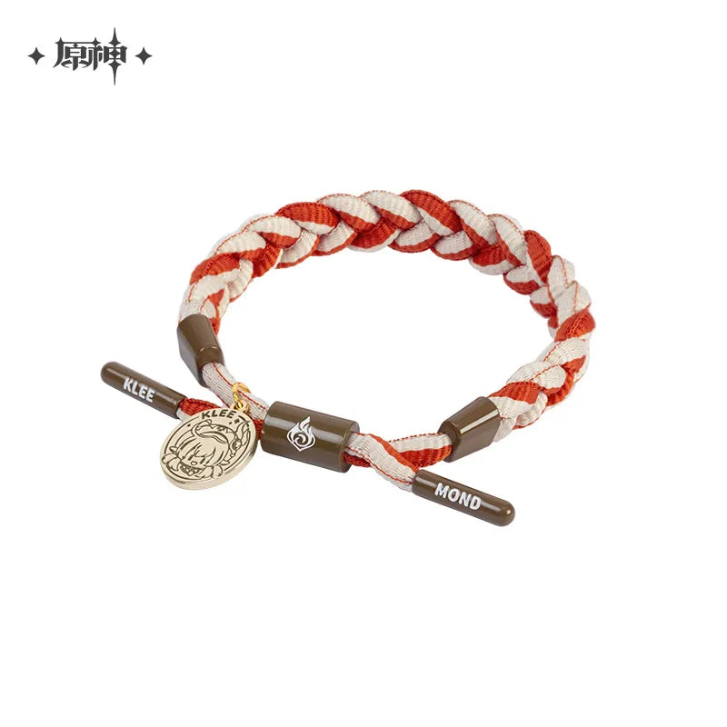 Genshin Impact Character Woven Wrist Cord | Wristband | Wrist Charm Bracelet