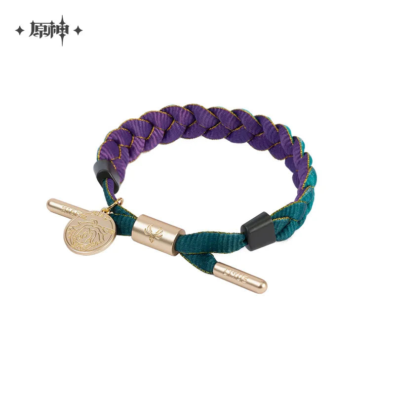 Genshin Impact Character Woven Wrist Cord | Wristband | Wrist Charm Bracelet