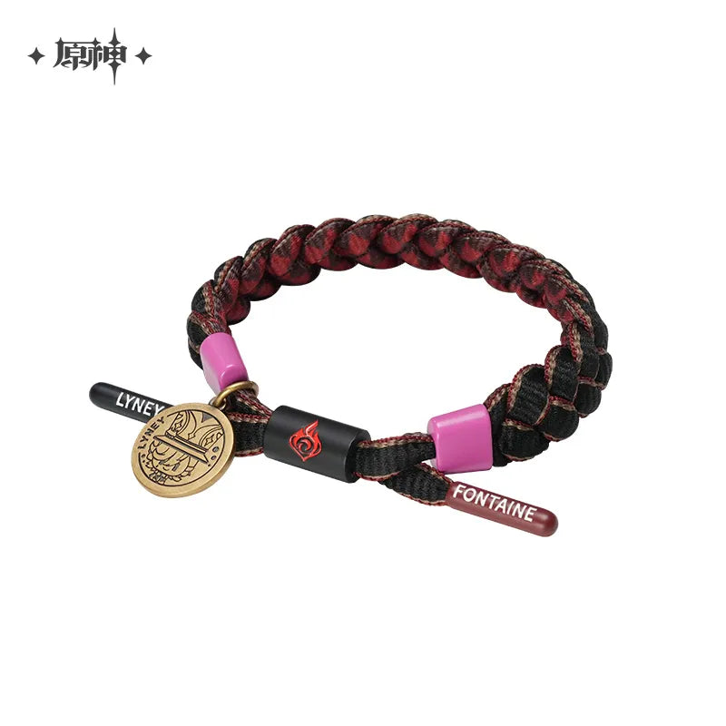 Genshin Impact Character Woven Wrist Cord | Wristband | Wrist Charm Bracelet