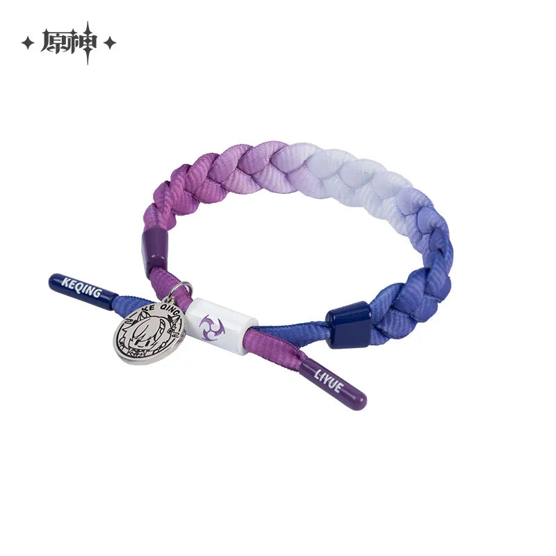 Genshin Impact Character Woven Wrist Cord | Wristband | Wrist Charm Bracelet