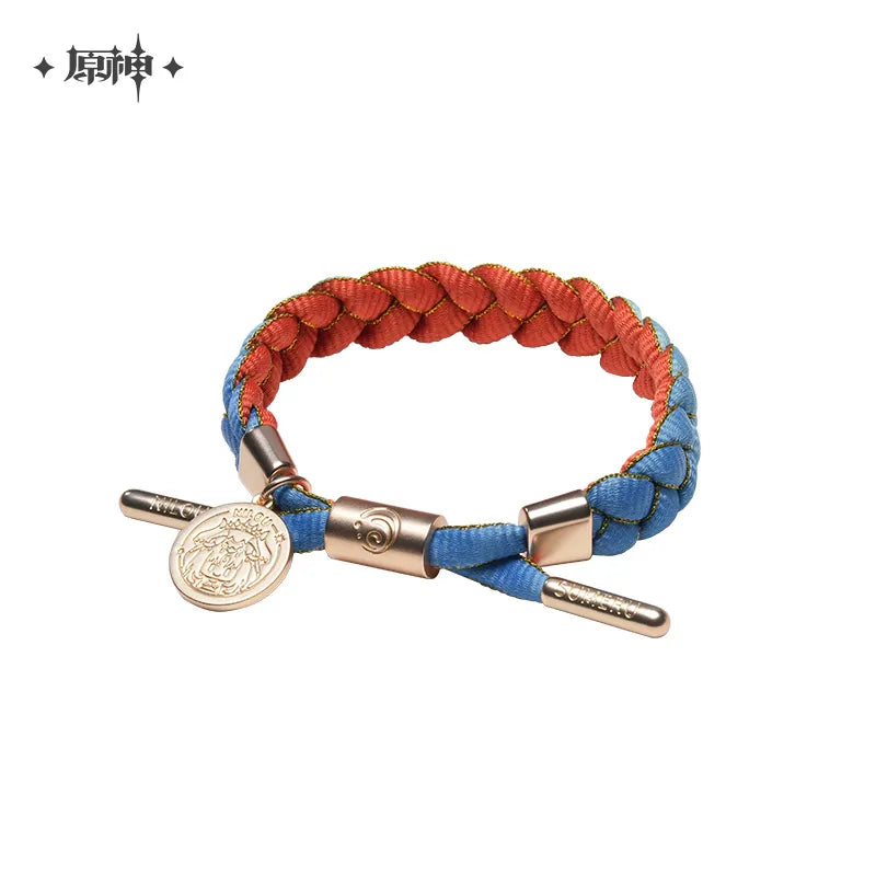 Genshin Impact Character Woven Wrist Cord | Wristband | Wrist Charm Bracelet