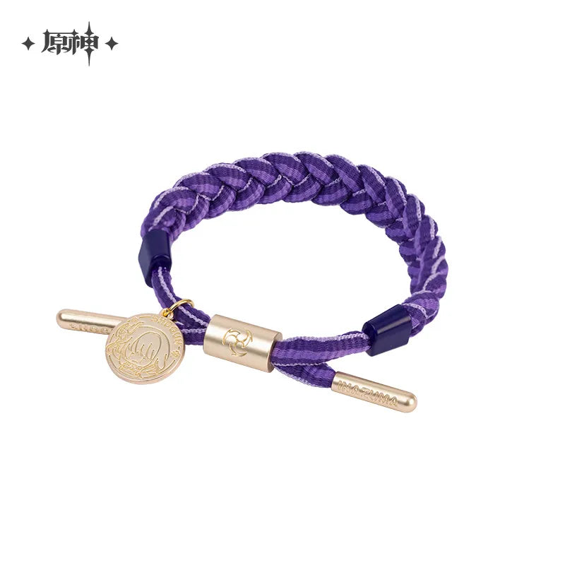 Genshin Impact Character Woven Wrist Cord | Wristband | Wrist Charm Bracelet