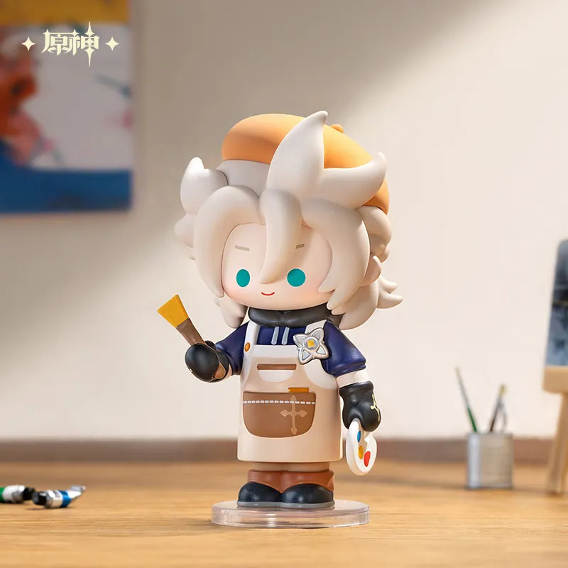 Genshin Impact Costume Fantasy Themed Chibi Figurine Series