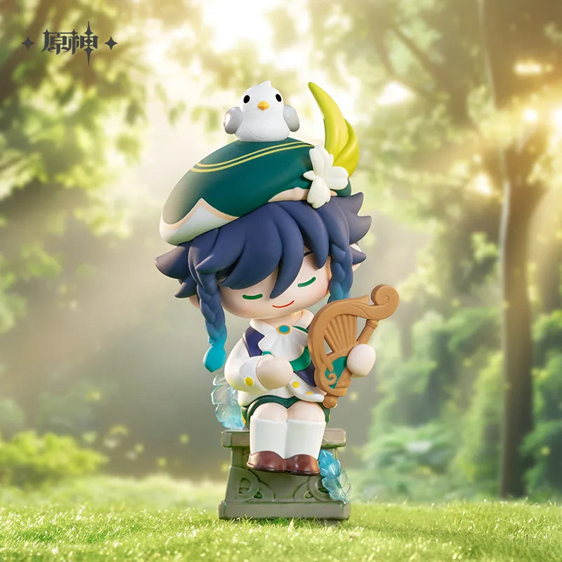 Genshin Impact Costume Fantasy Themed Chibi Figurine Series