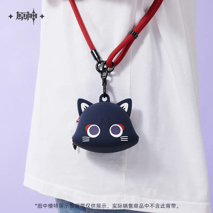 Genshin Impact Wanderer Fairy tale Cat Series Silicone mini storage bag