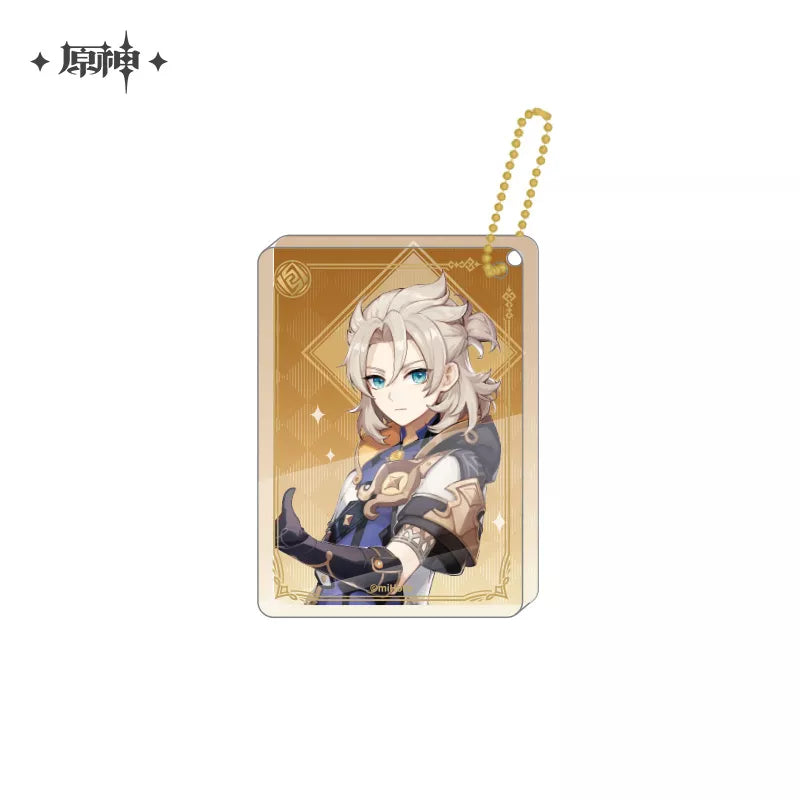 Genshin Impact Character Thick Acrylic Pendant