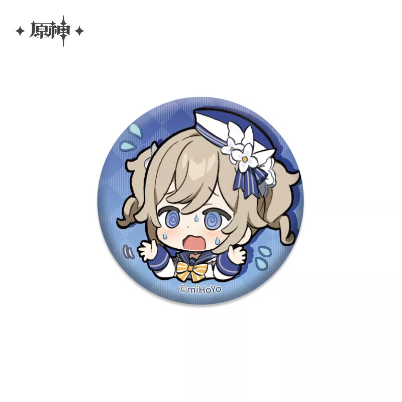 Genshin Impact Chibi Character Badge | Pearl-light Badge | Multi Characters