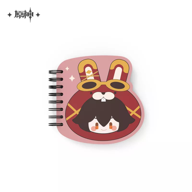 Genshin Impact Teyvat Zoo Series Multi-Character Memo Pad | Mini Notebook