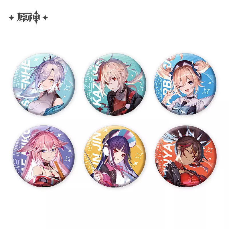 GENSHIN CONCERT 2022 Memorial Badges | Multi Characters