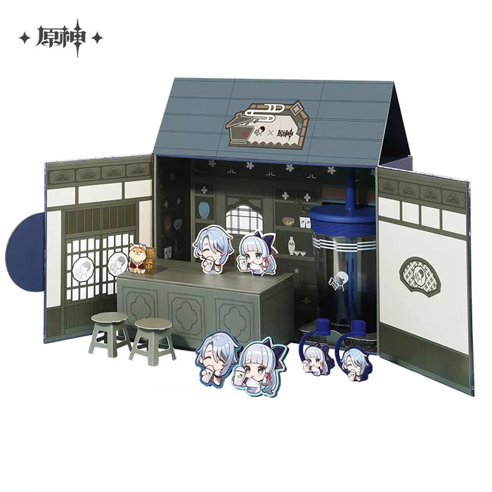 Genshin Impact & HeyTea Co-Branding Gift Box | Sippy Cup | Fridge Magnet | Post Card
