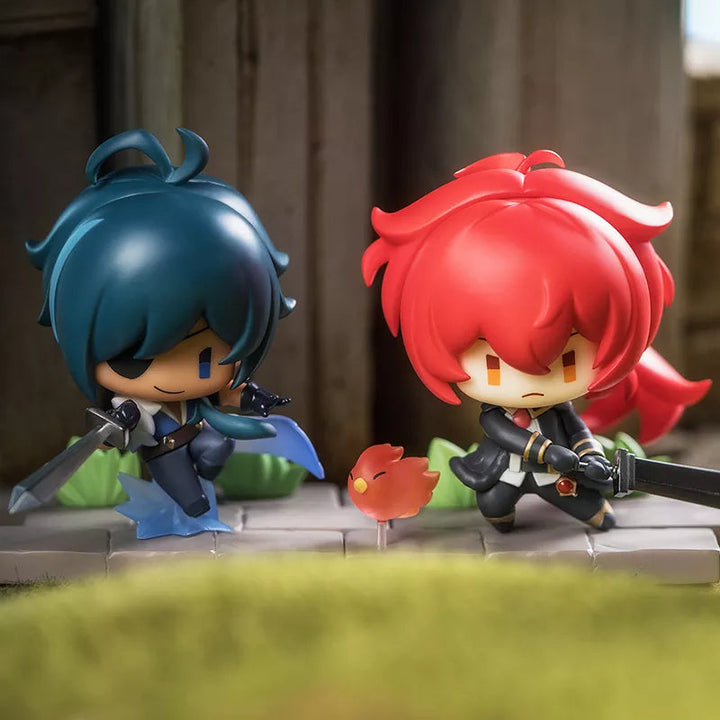 Genshin Impact Battle Series Chibi Action Figures | Gashapon