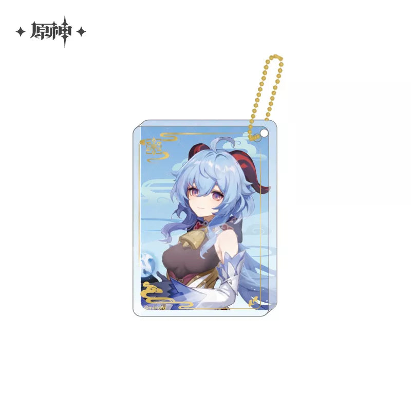 Genshin Impact Character Thick Acrylic Pendant