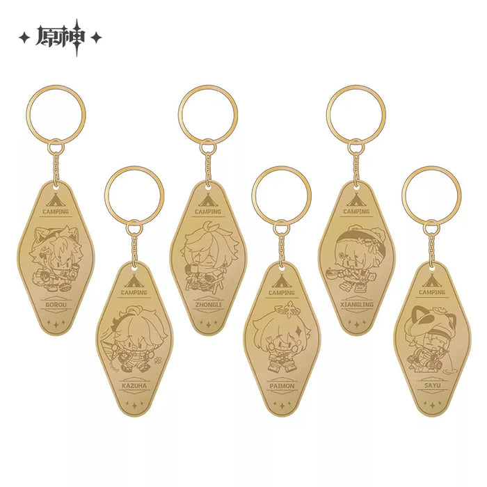 Genshin Impact Leisure Camping Series Keyrings | Pendants