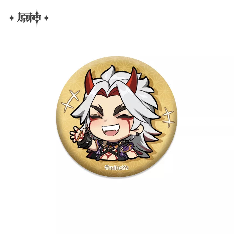 Genshin Impact Chibi Character Badge | Pearl-light Badge | Multi Characters