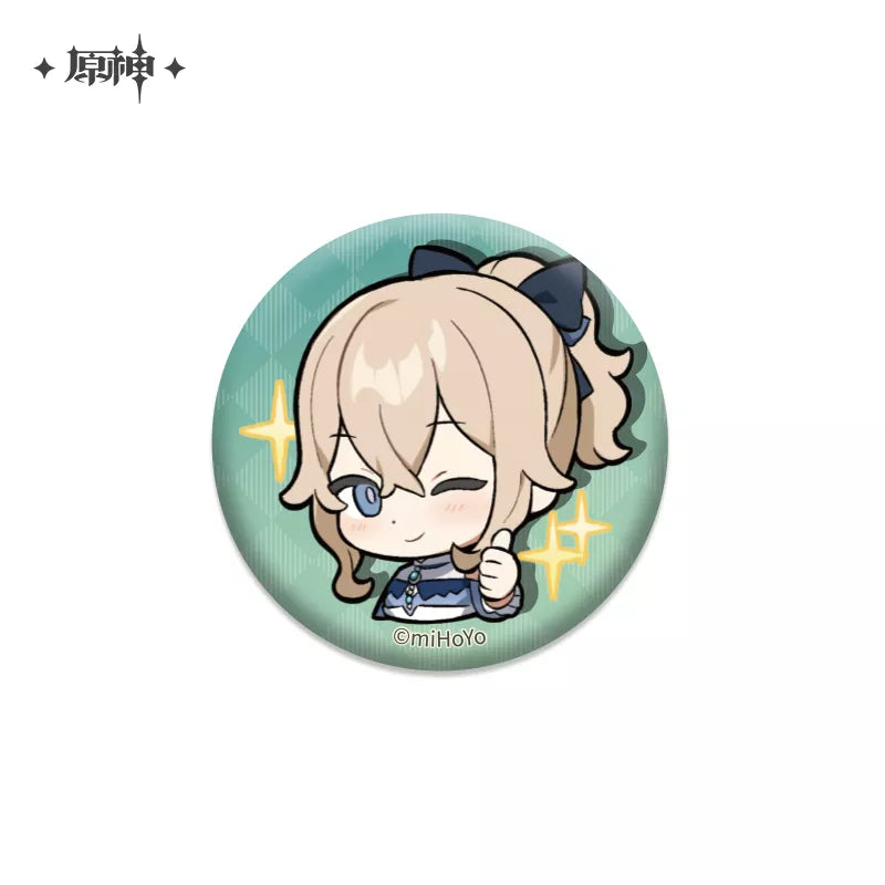 Genshin Impact Chibi Character Badge | Pearl-light Badge | Multi Characters