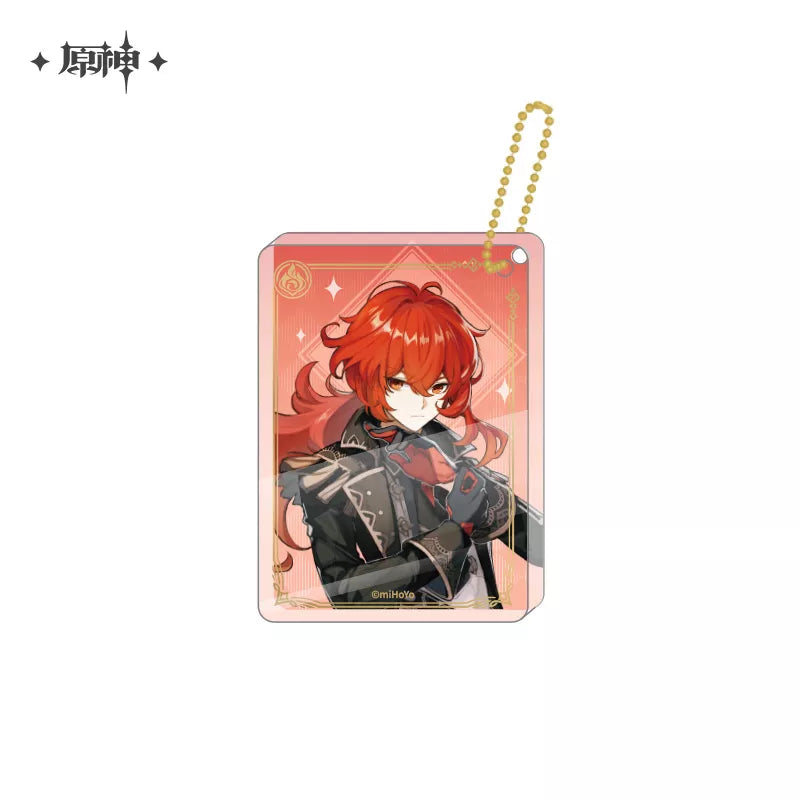 Genshin Impact Character Thick Acrylic Pendant