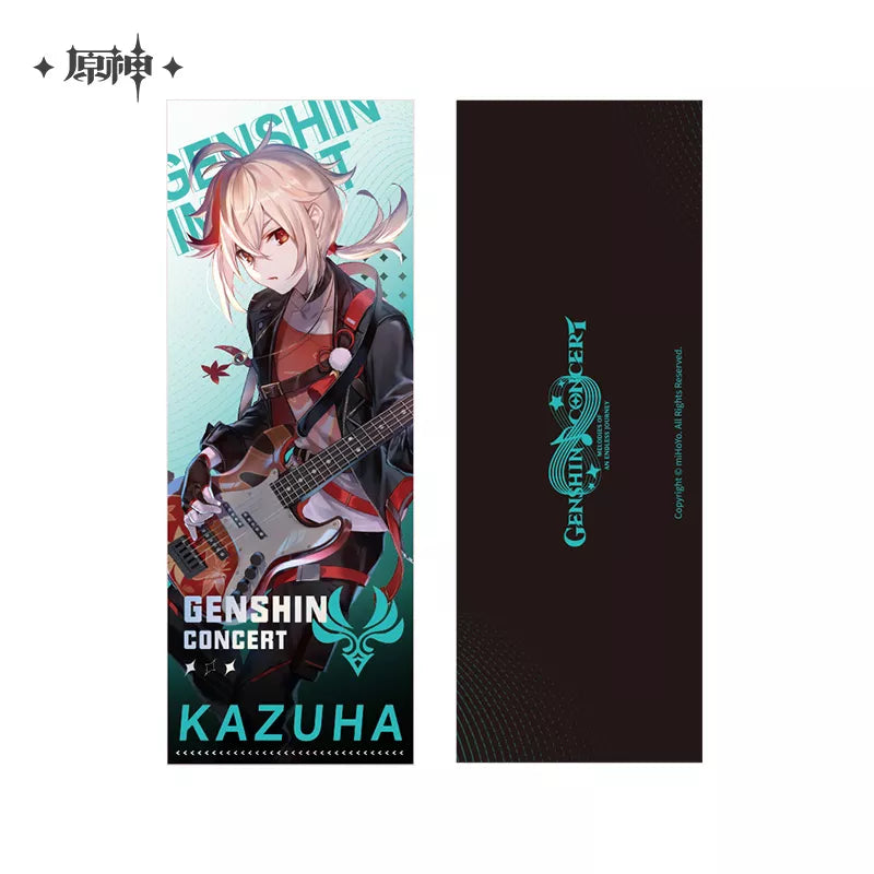 GENSHIN CONCERT 2022 Commemorative laser Tickets