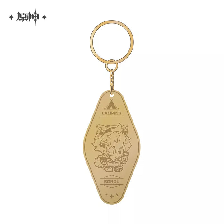 Genshin Impact Leisure Camping Series Keyrings | Pendants