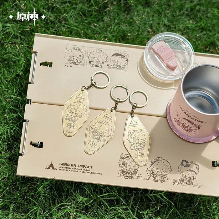 Genshin Impact Leisure Camping Series Keyrings | Pendants