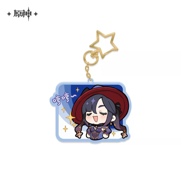 Genshin Impact Chibi Character Sticker Series Pendant [Series A]