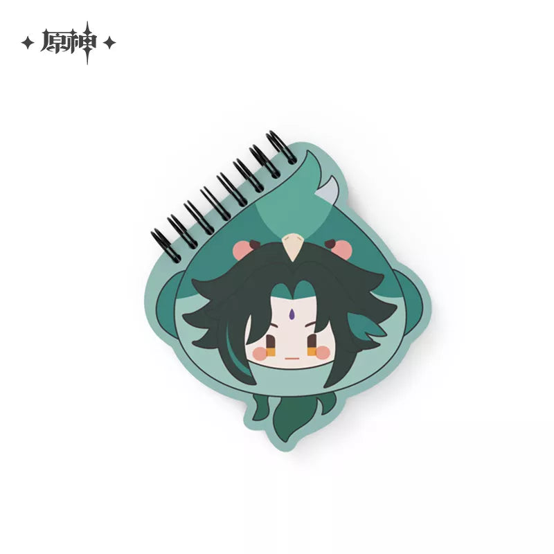 Genshin Impact Teyvat Zoo Series Multi-Character Memo Pad | Mini Notebook