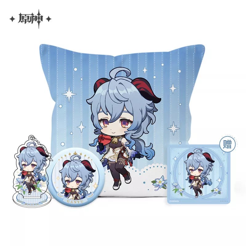 Genshin Impact Fate Gift Series Throw Pillows | Badges | Cardboard Cutouts