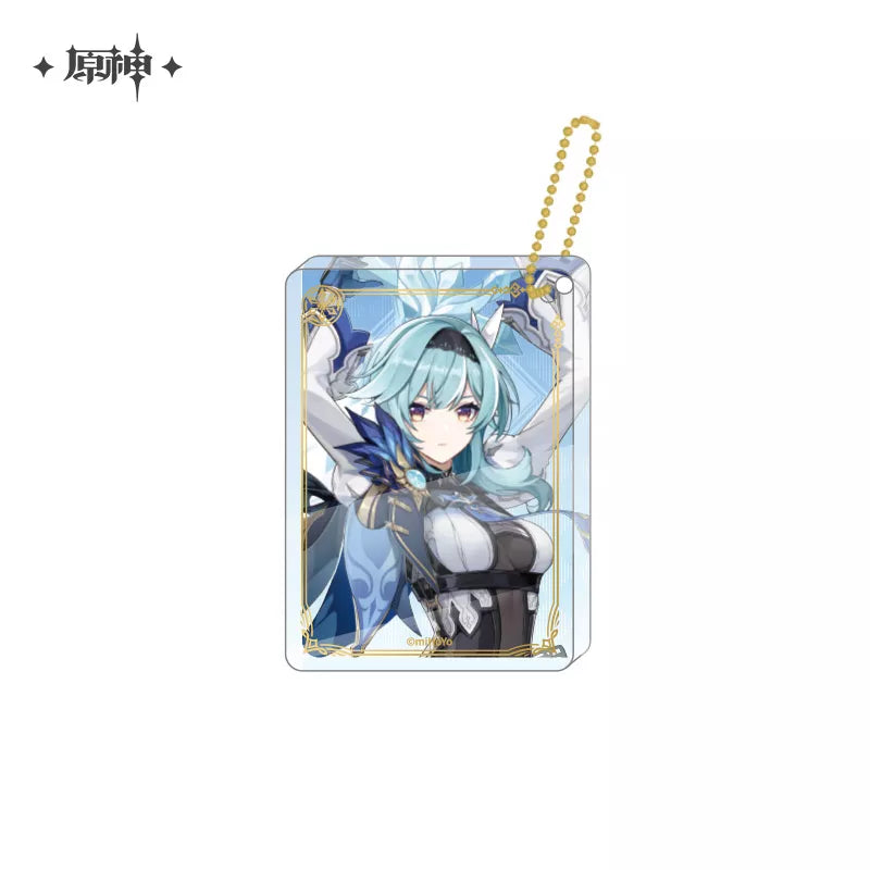 Genshin Impact Character Thick Acrylic Pendant