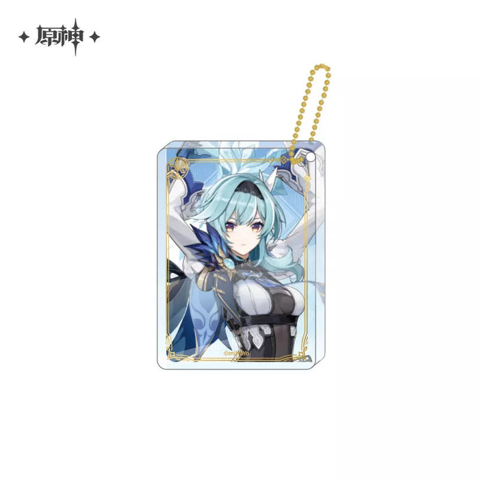 Genshin Impact Character Thick Acrylic Pendant