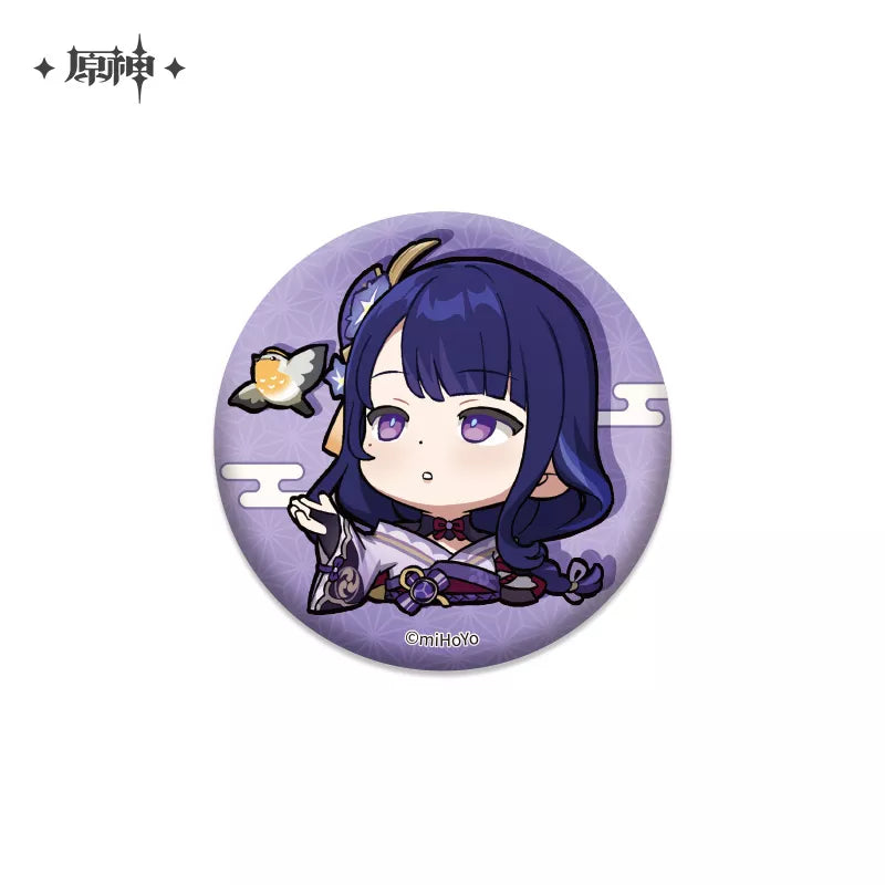 Genshin Impact Chibi Character Badge | Pearl-light Badge | Multi Characters