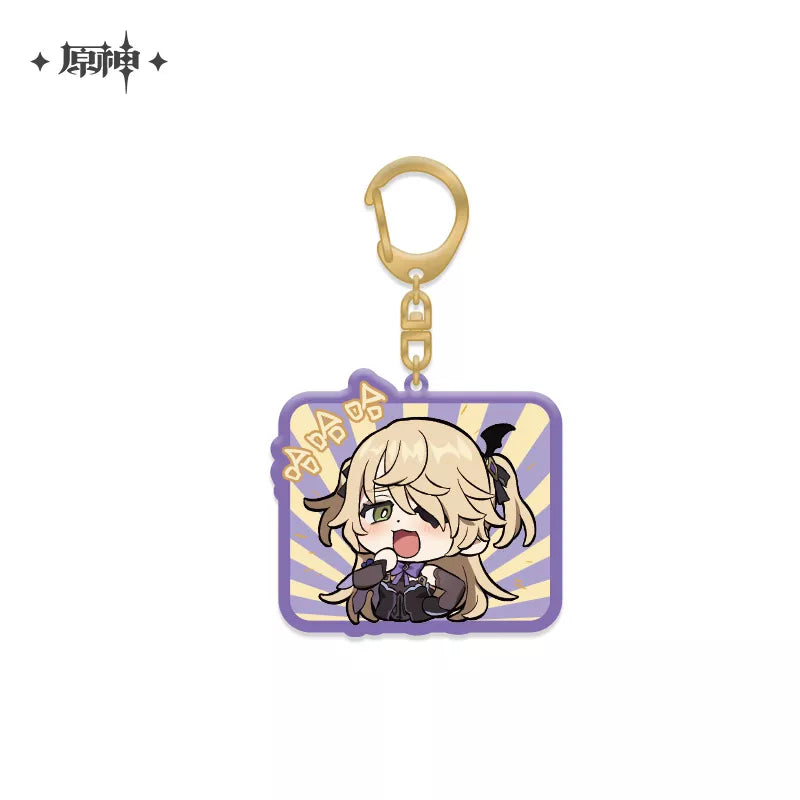 Genshin Impact Chibi Character Sticker Series Pendant [Series A]