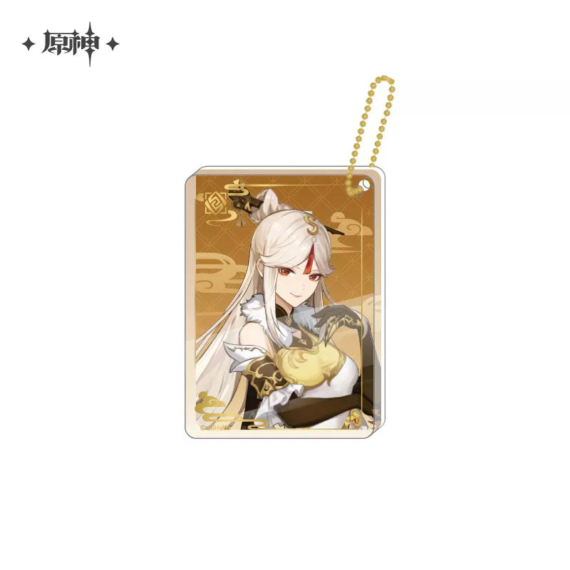 Genshin Impact Character Thick Acrylic Pendant